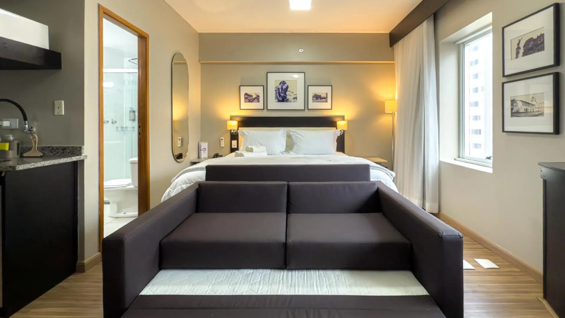 Lägenhetshotell Flat 702 Suite Patio Paulista - Bela Vista São Paulo